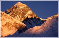 Mount Everest (8,850m; 29,028ft)
